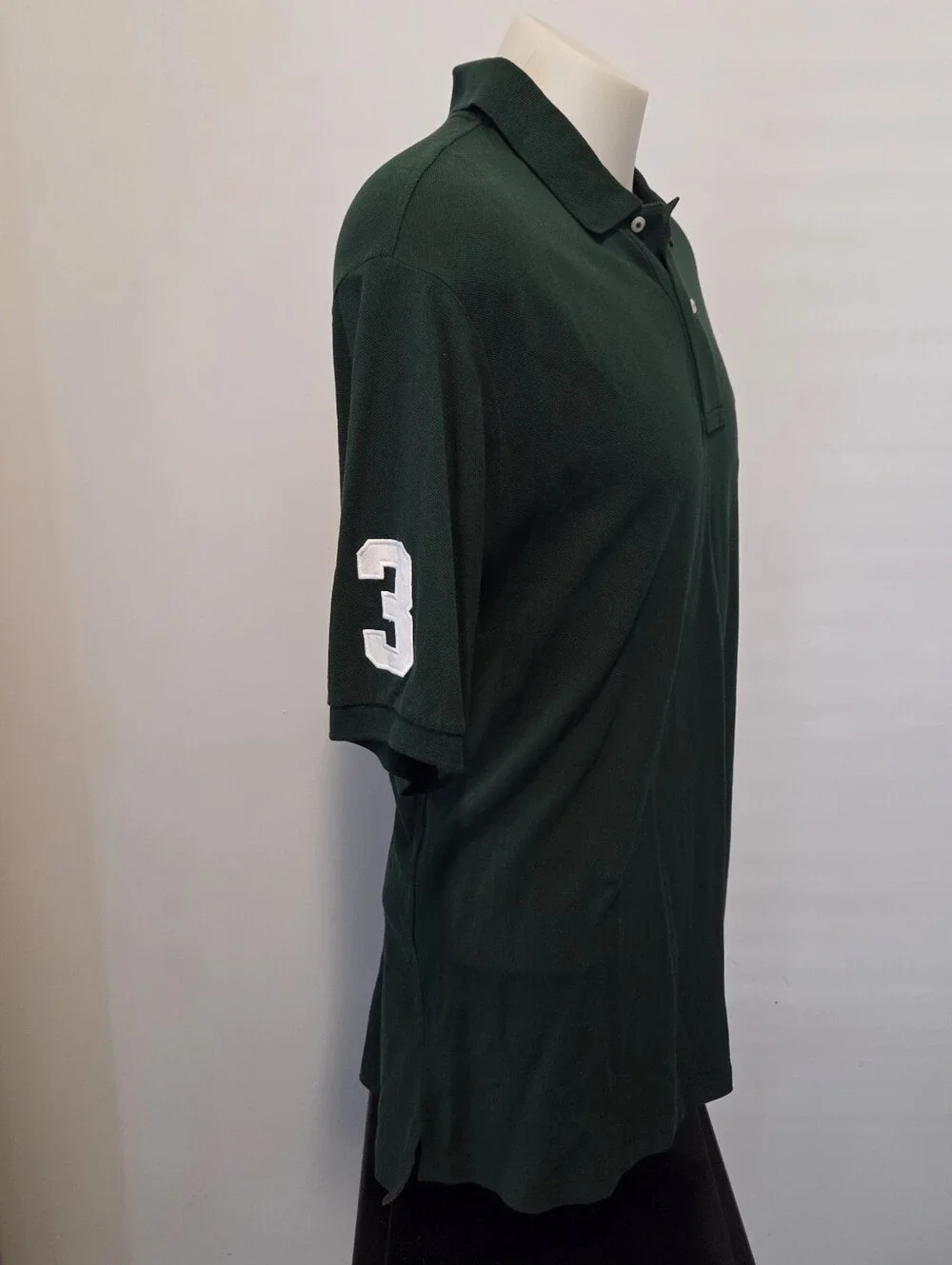 Polo Ralph Lauren Mens Big Triple Pony Short Sleeve Polo Green BIG &TALL XLT